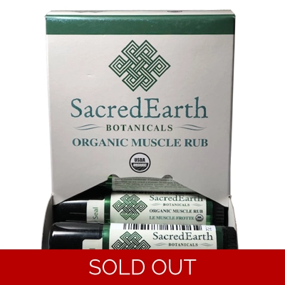 Sacred Earth Botanicals Organic Muscle Rub